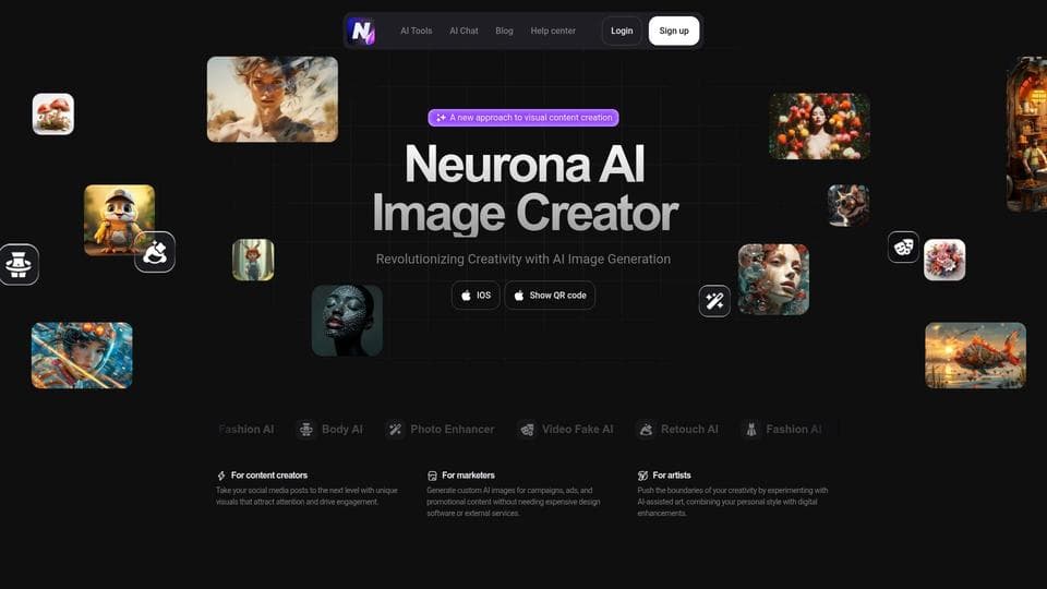 Free AI Image Generator by Art Neurona AI Tool image