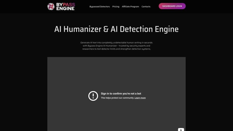 Free Bypass Engine AI Tool image