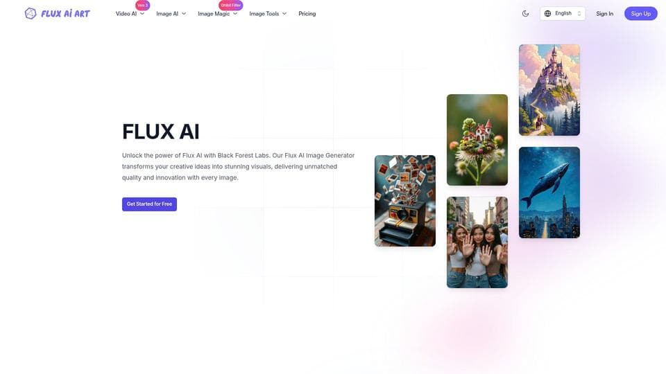 Free FLUX AI AI Tool image