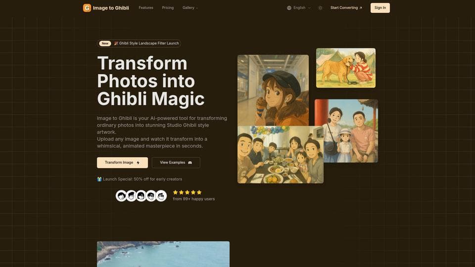 Free Image to Ghibli AI Tool image