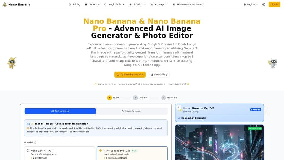 Free Nano Banana AI Tool image