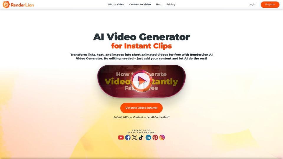 Free RenderLion AI Tool image